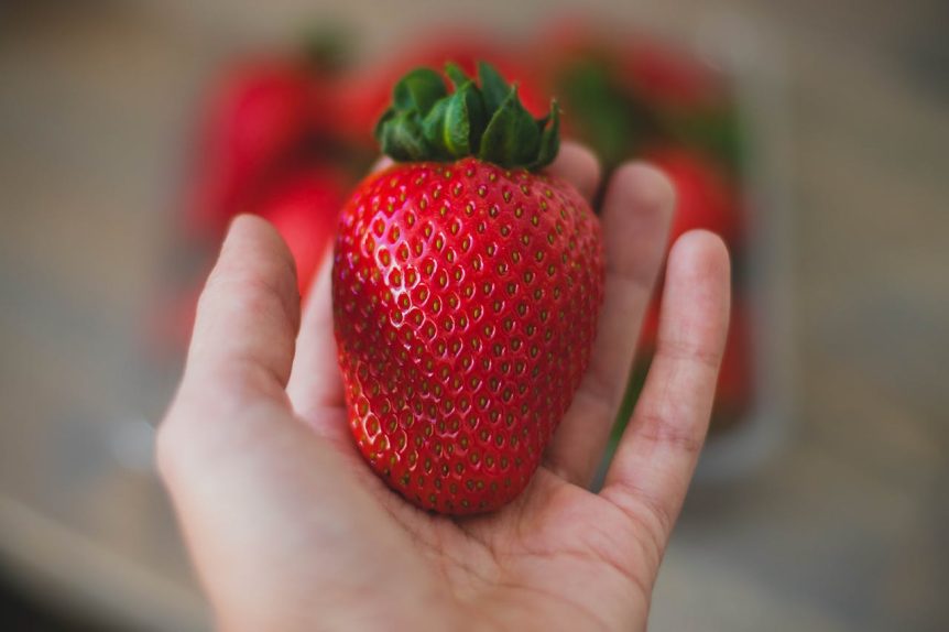 Picture of a Big strawberry