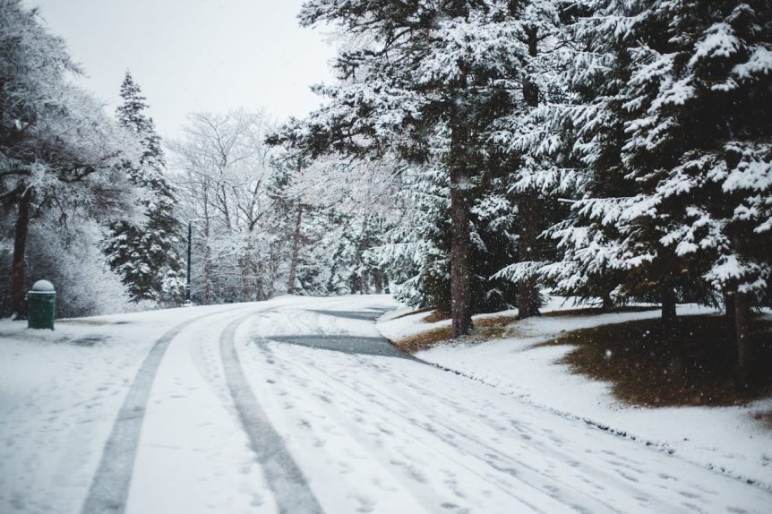 Snowy picutre scene