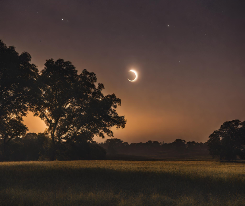 Picture of a Sola Eclipse